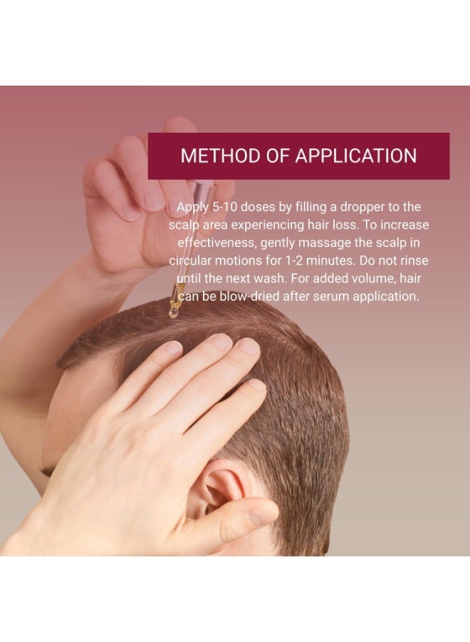 Bioxcin Forte Anti-Hair Loss Serum 3x50ml - Herbal Scalp Strengthening Treatment - Image 5